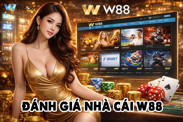W88 là nhà cái được đánh giá cao bởi cộng đồng cược thủ